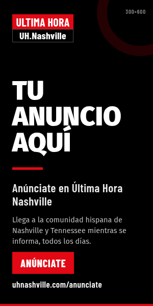 Tu anuncio aquí · Anúnciate en Última Hora Nashville