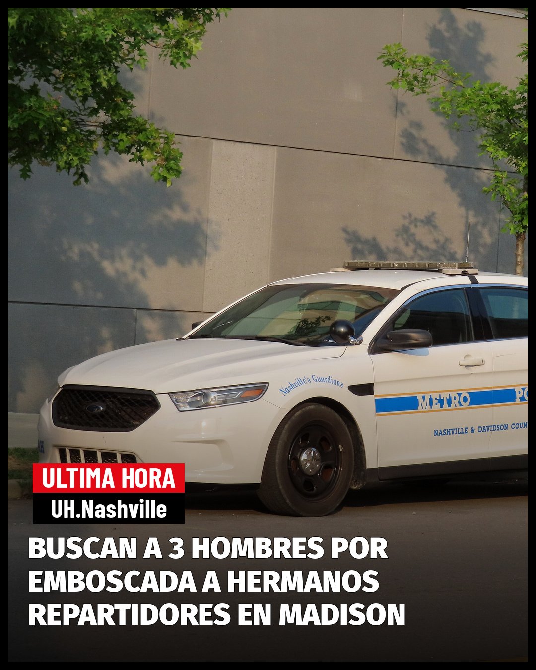 SIGUEN BUSCANDO A LOS TRES HOMBRES QUE EMBOSCARON A DOS HERMANOS QUE REPARTÍAN COMIDA EN MADISON